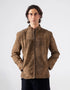 FAUX SUEDE BIKER JACKET